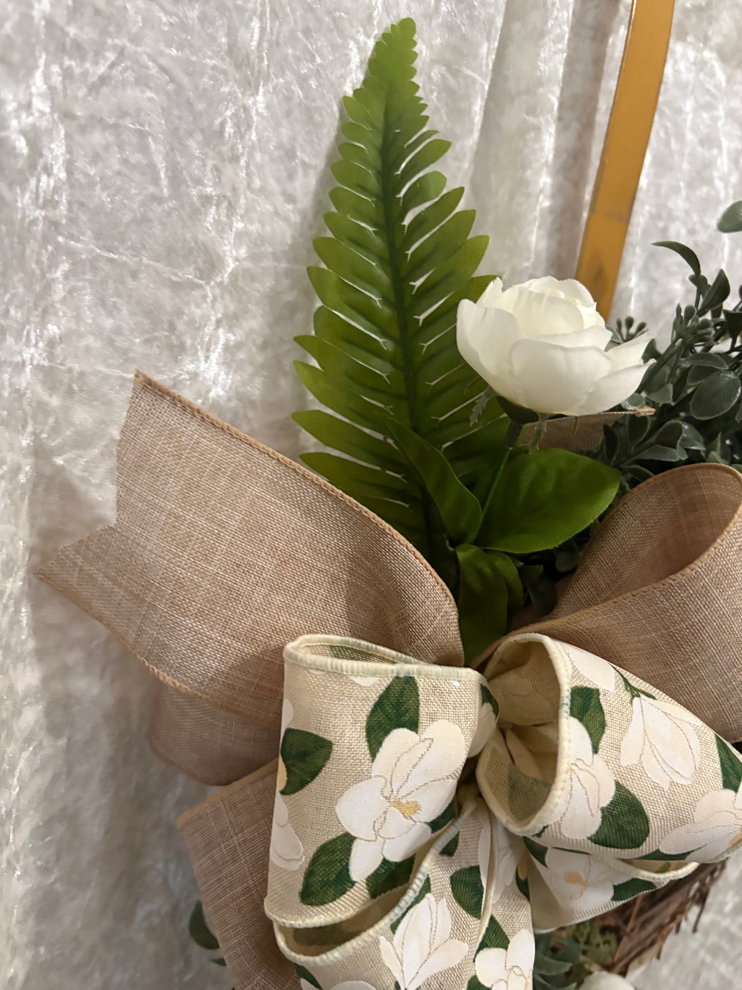 Door Sign Door Hanger Floral Door Hanger