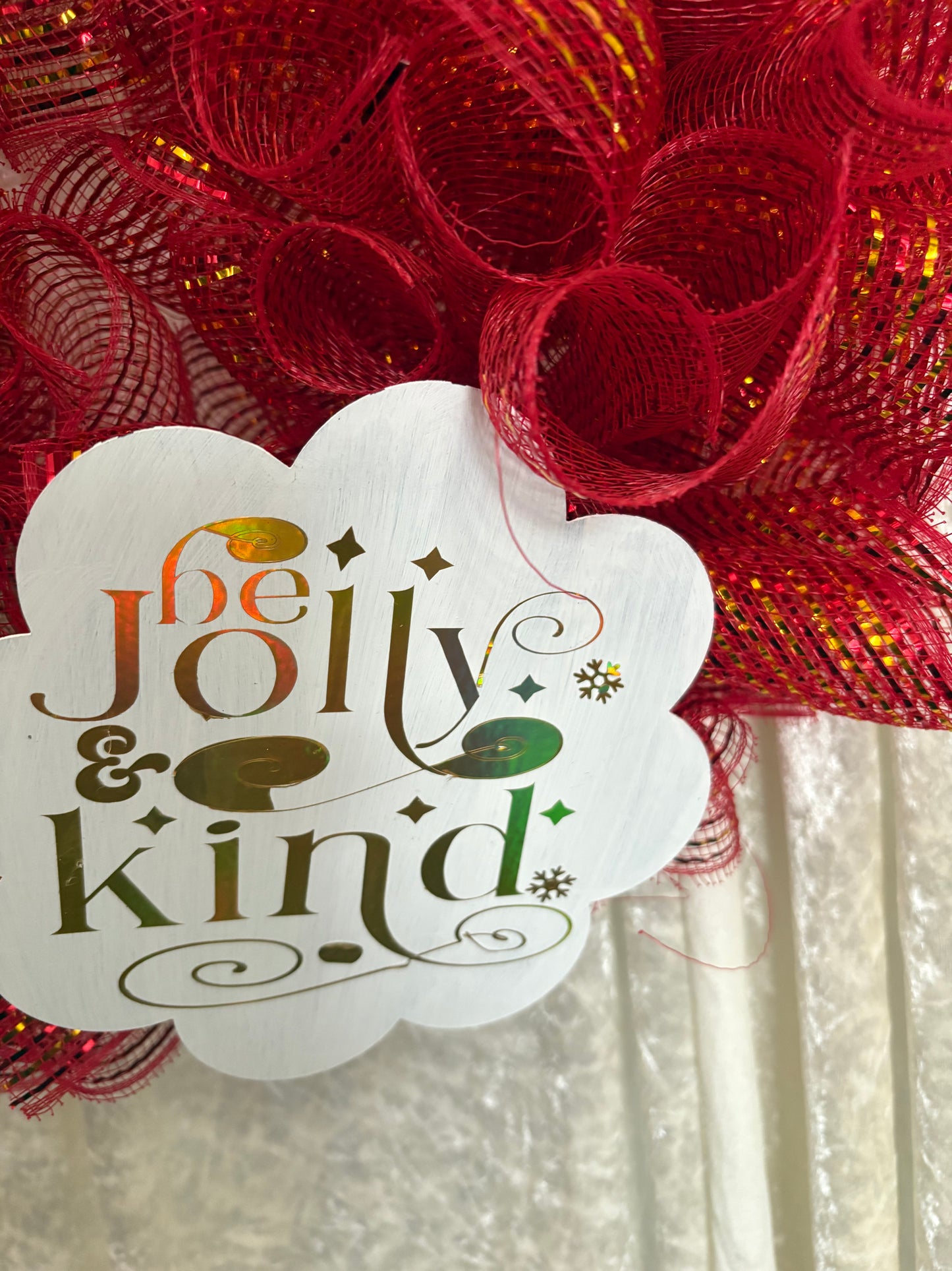 Door Hanger Door Signs Christmas Wreath