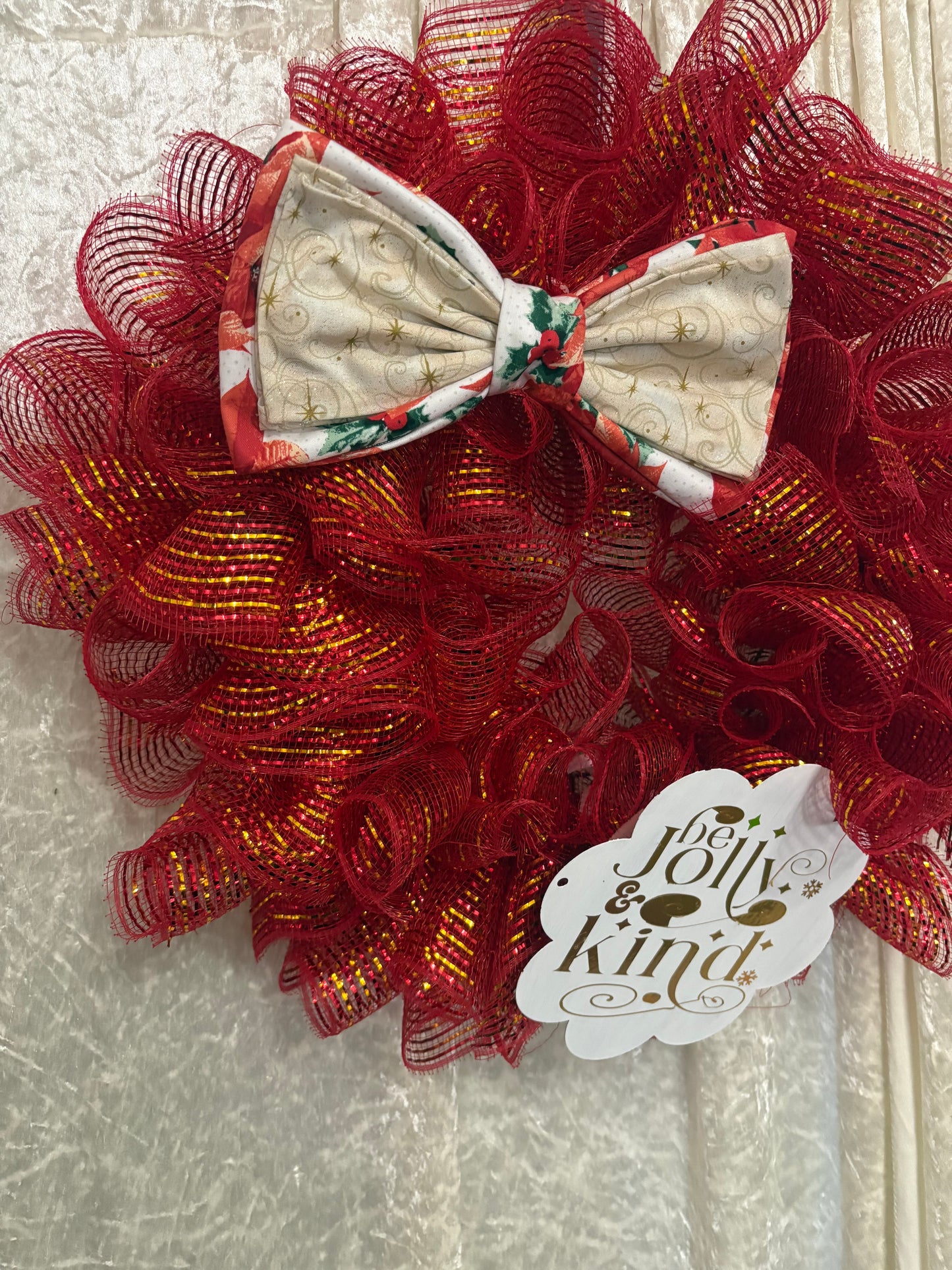 Door Hanger Door Signs Christmas Wreath