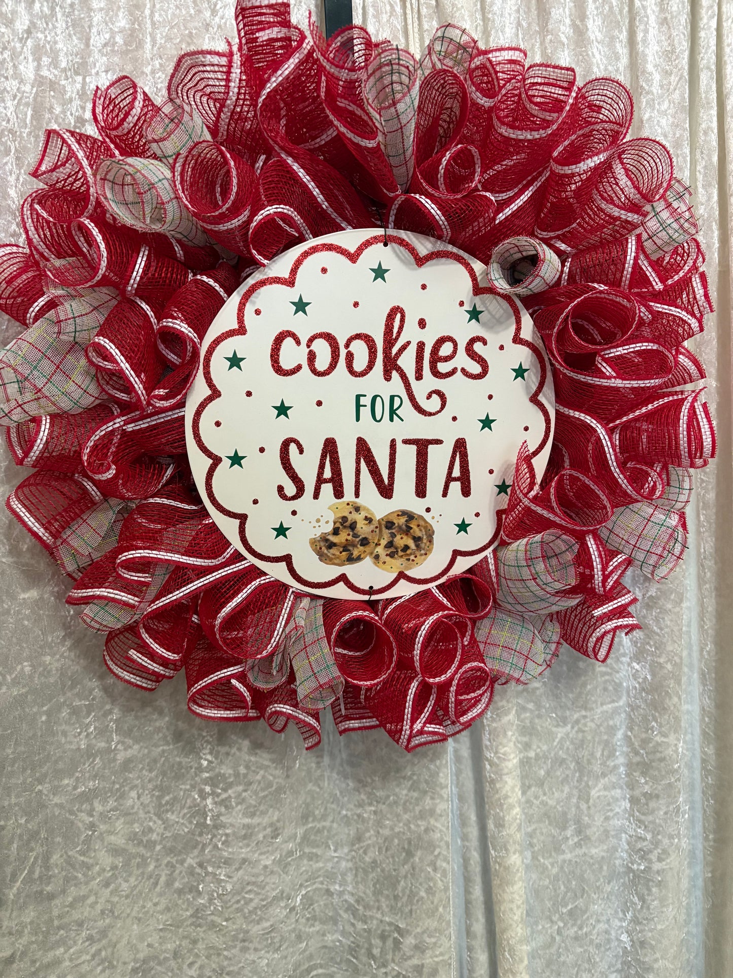 Christmas Wreath Christmas Decorations Door Sign