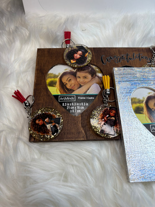 Custom made photo frames