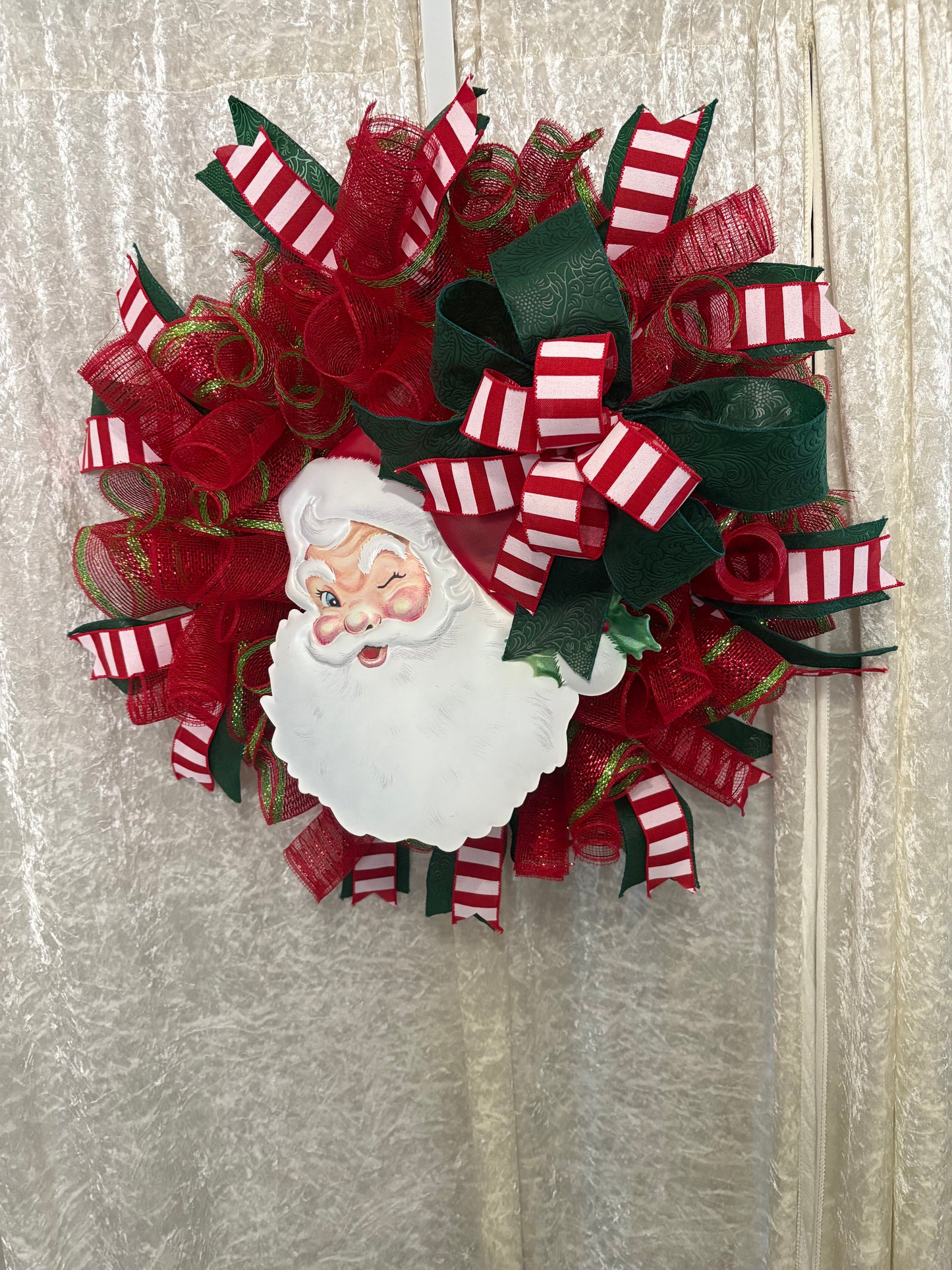 Door Wreath Door Sign Christmas Wreath