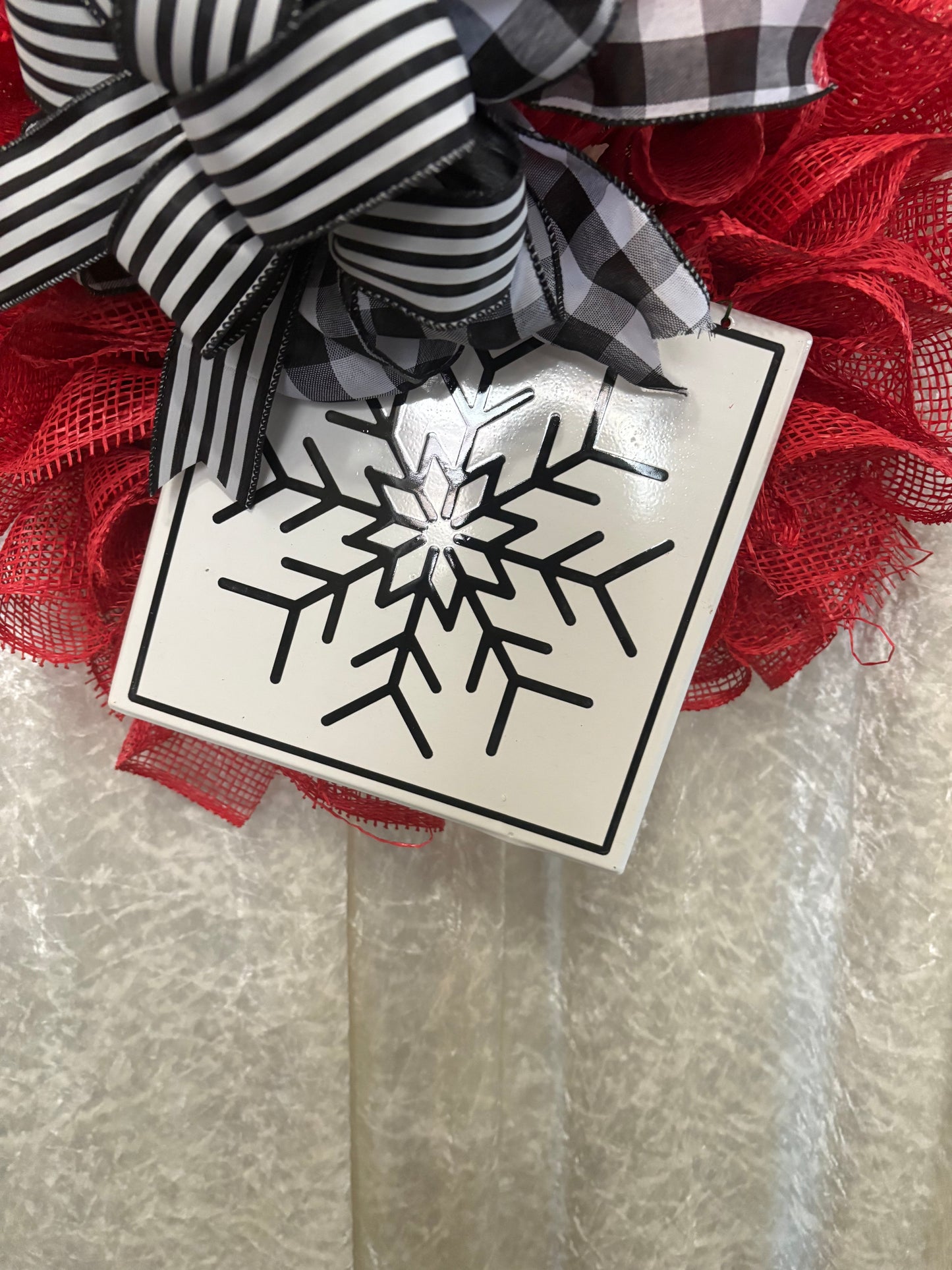 Door Sign Christmas Wreath Christmas Hanger