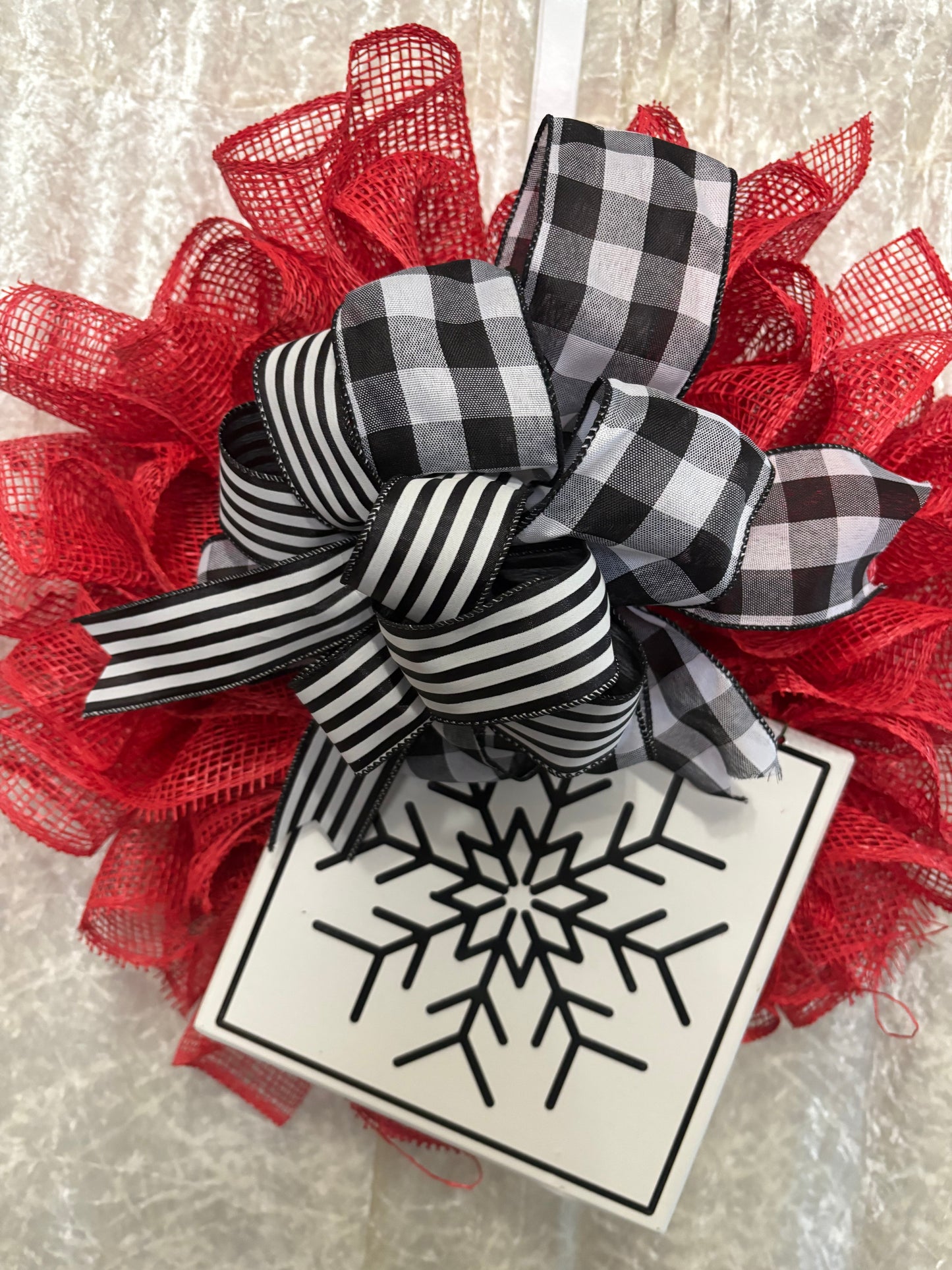 Door Sign Christmas Wreath Christmas Hanger