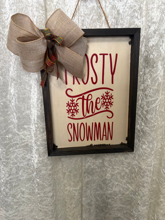 Door Hanger Door Sign Christmas Door Sign
