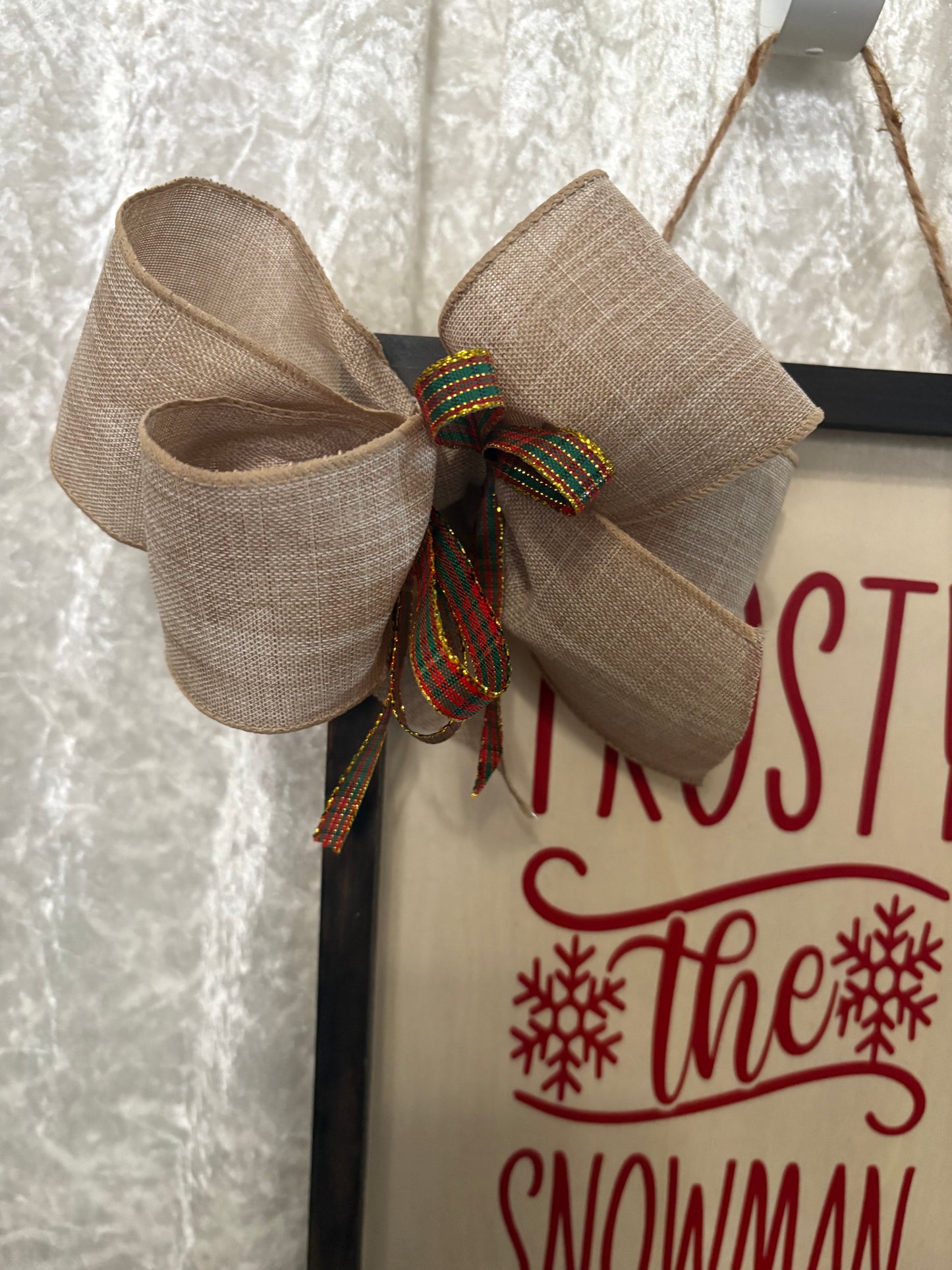 Door Hanger Door Sign Christmas Door Sign