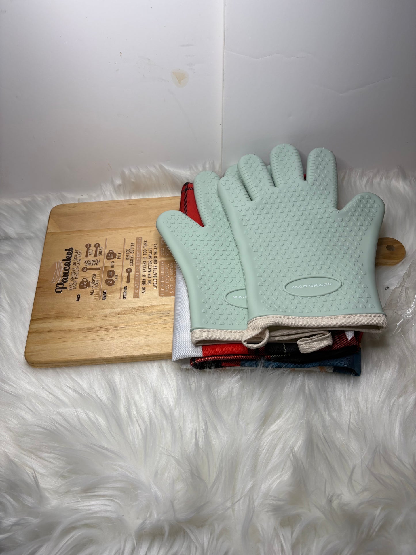 Christmas cutting board Recipe cutting board