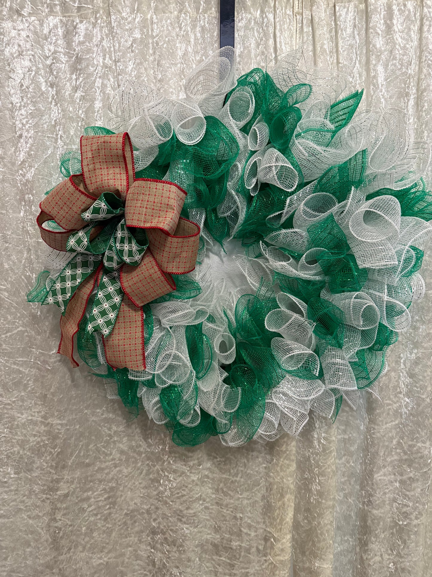 Christmas Wreath Door Hanger