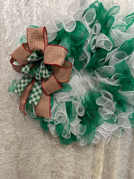 Christmas Wreath Door Hanger