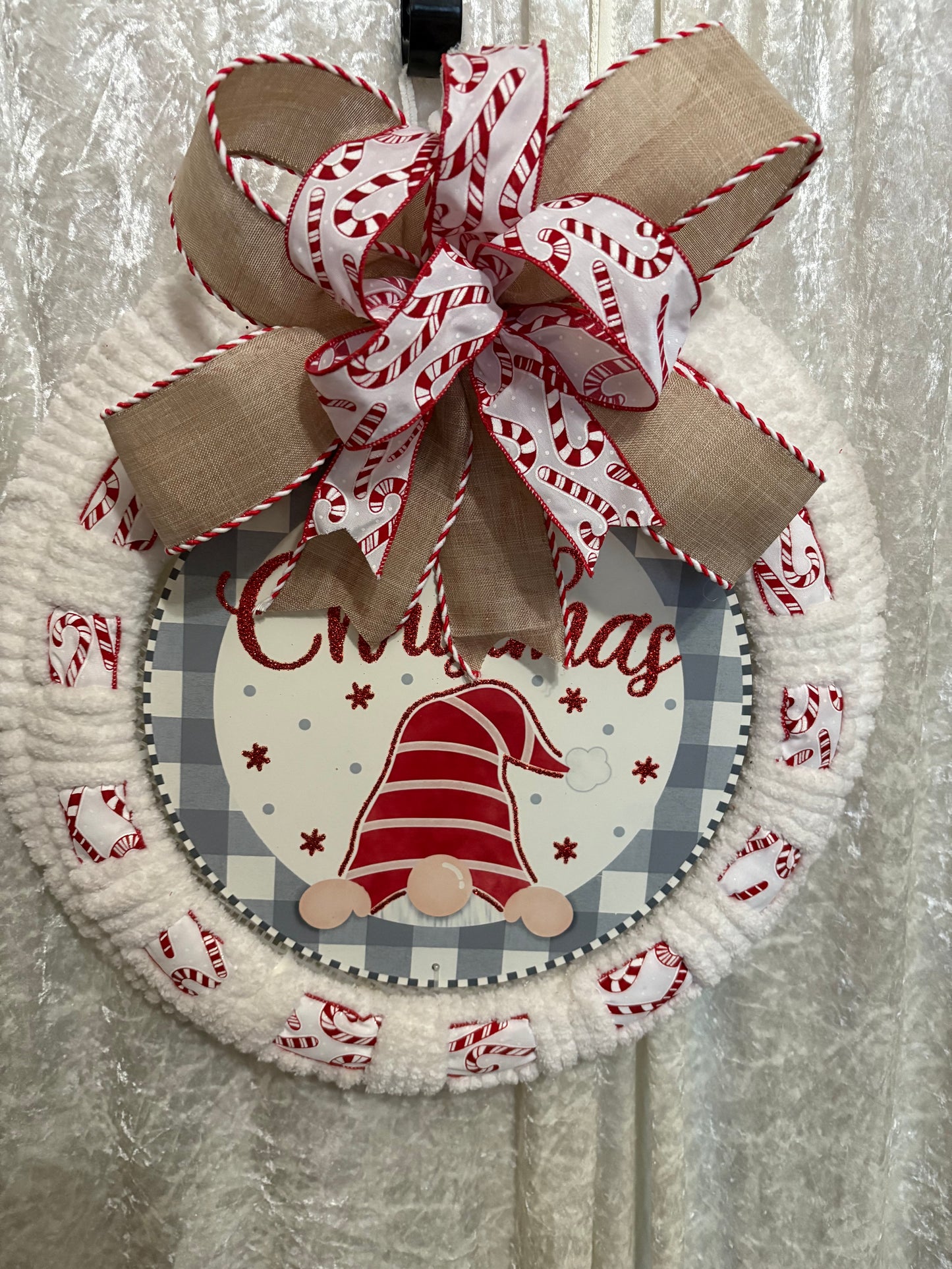 Door Wreath Door Sign Christmas Wreath