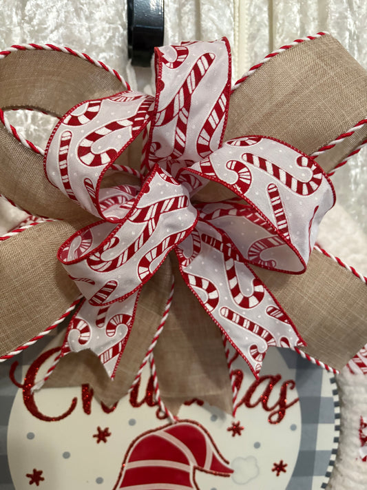 Door Wreath Door Sign Christmas Wreath