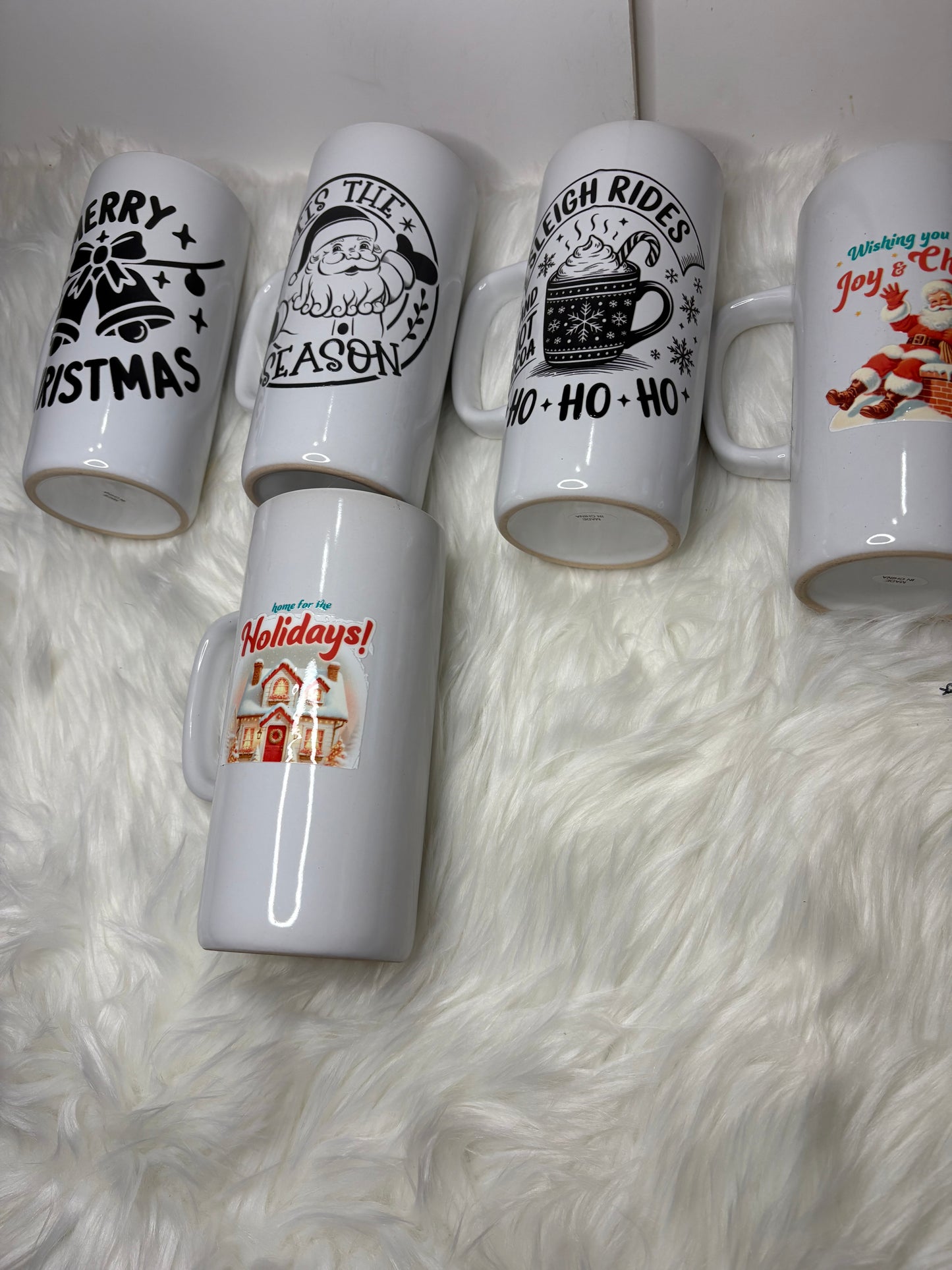 Stuffed custom made mugs