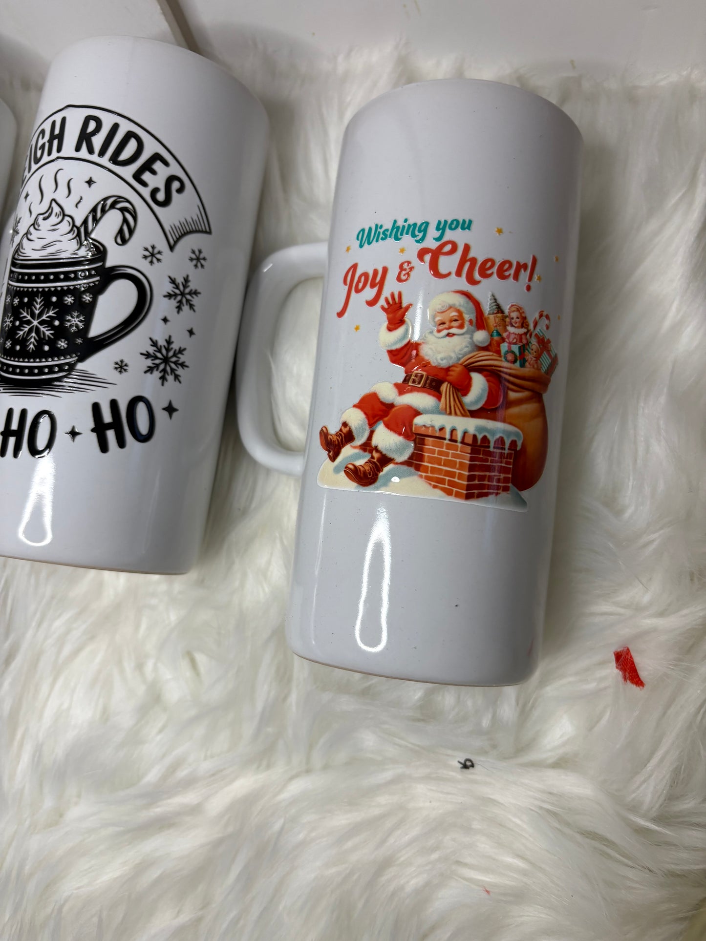 Stuffed custom made mugs