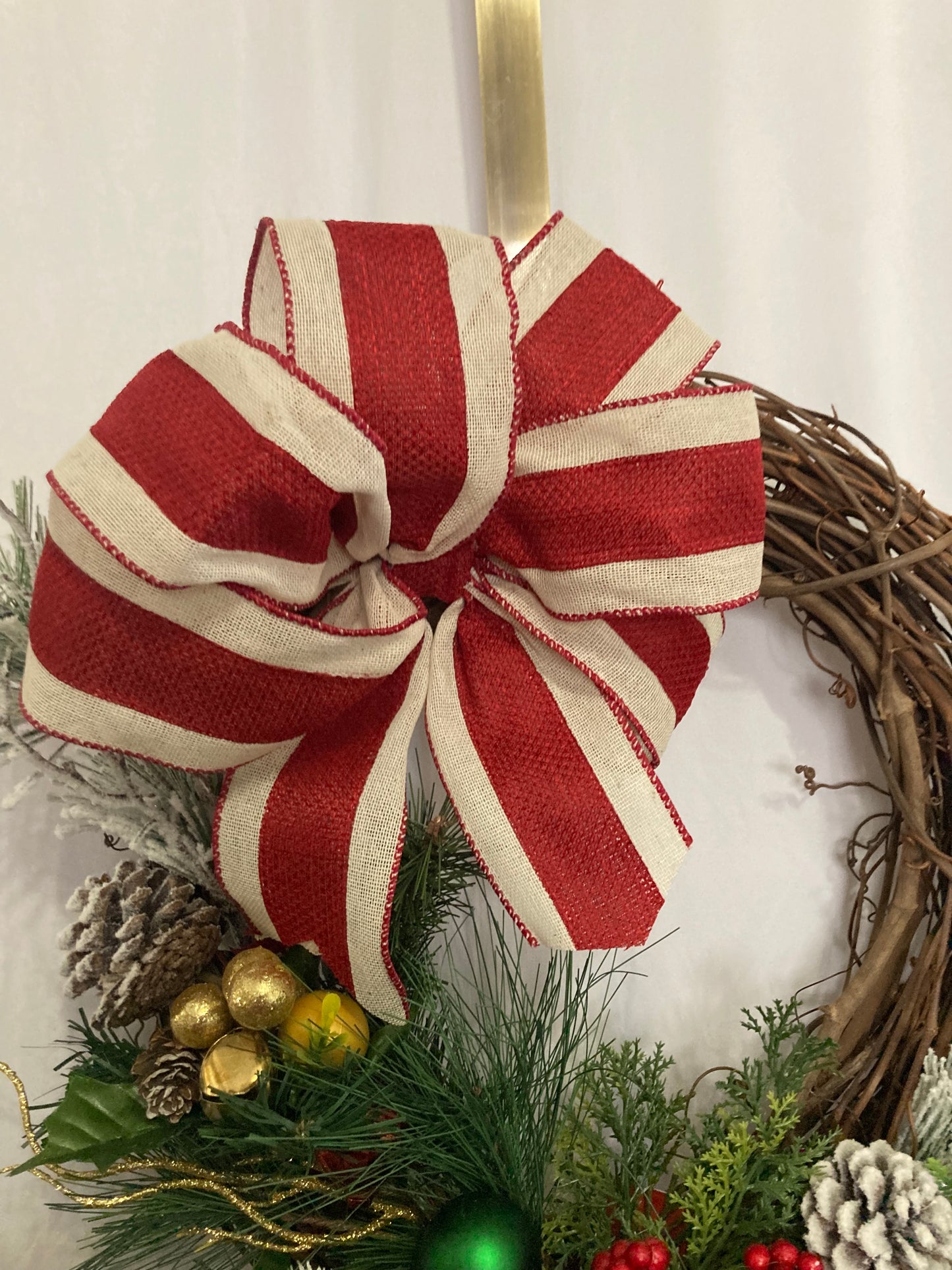Grapevine Christmas Wreath Floral Wreath