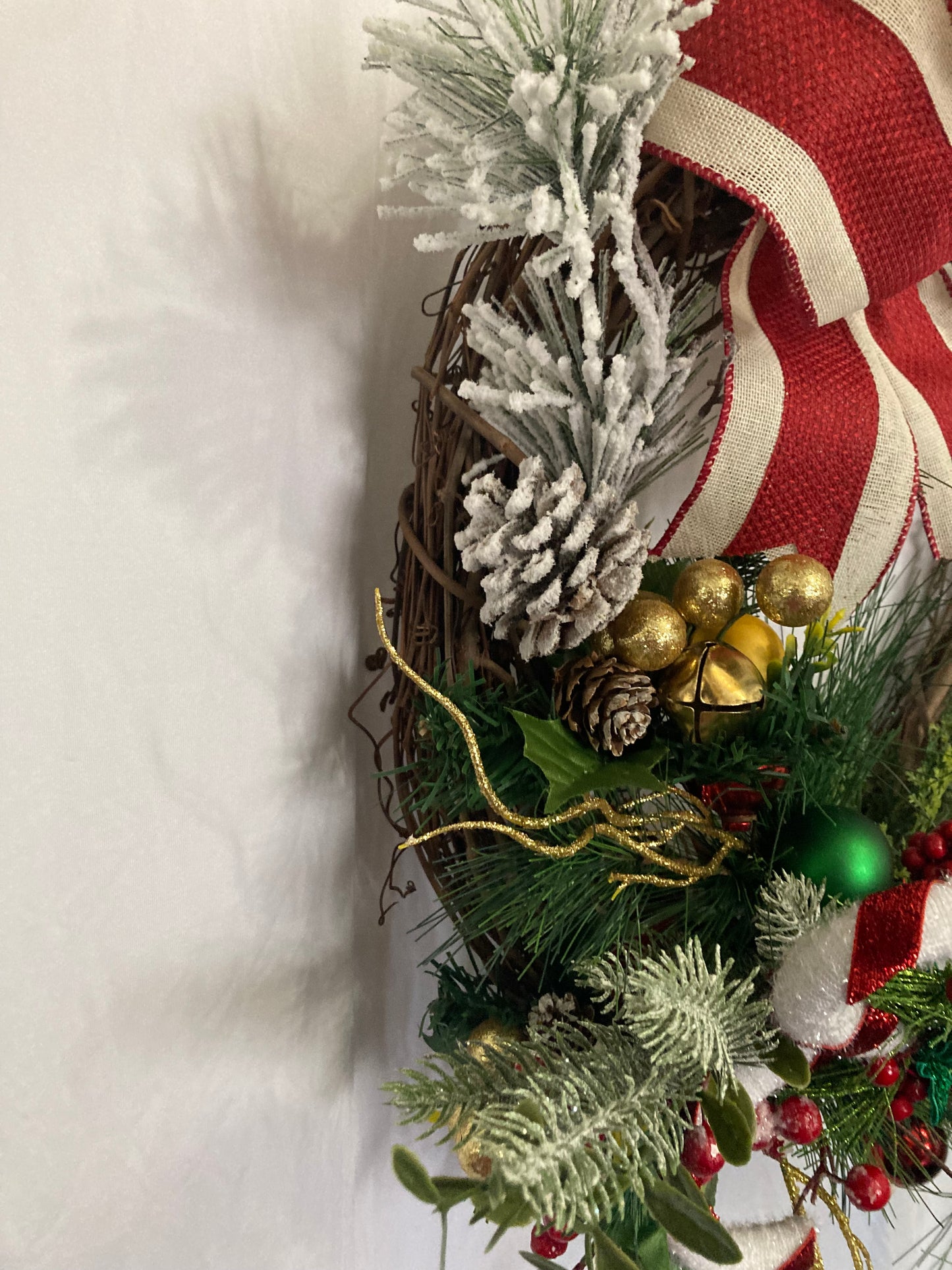 Grapevine Christmas Wreath Floral Wreath