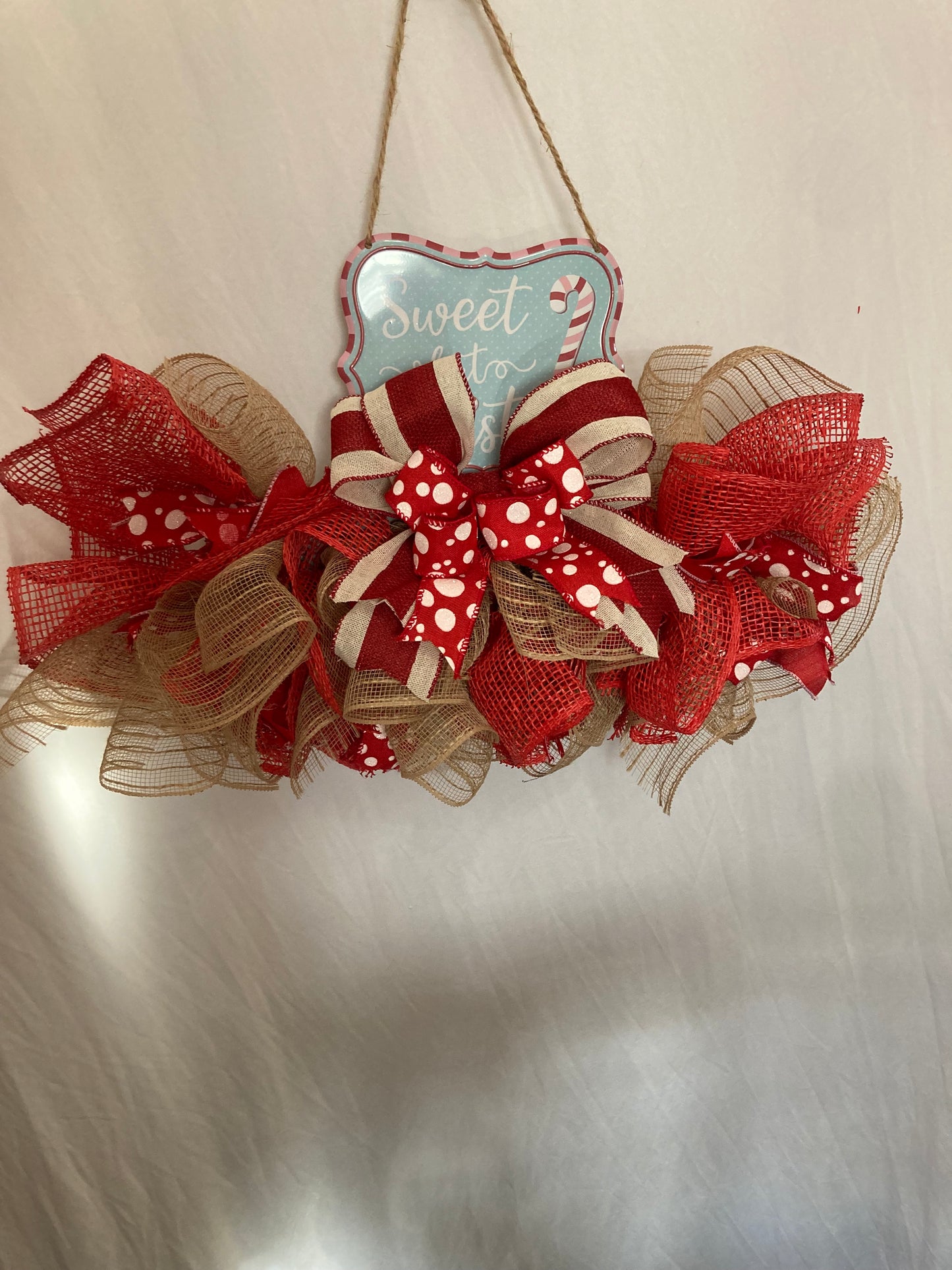 Christmas Door Wreath Christmas door hanger