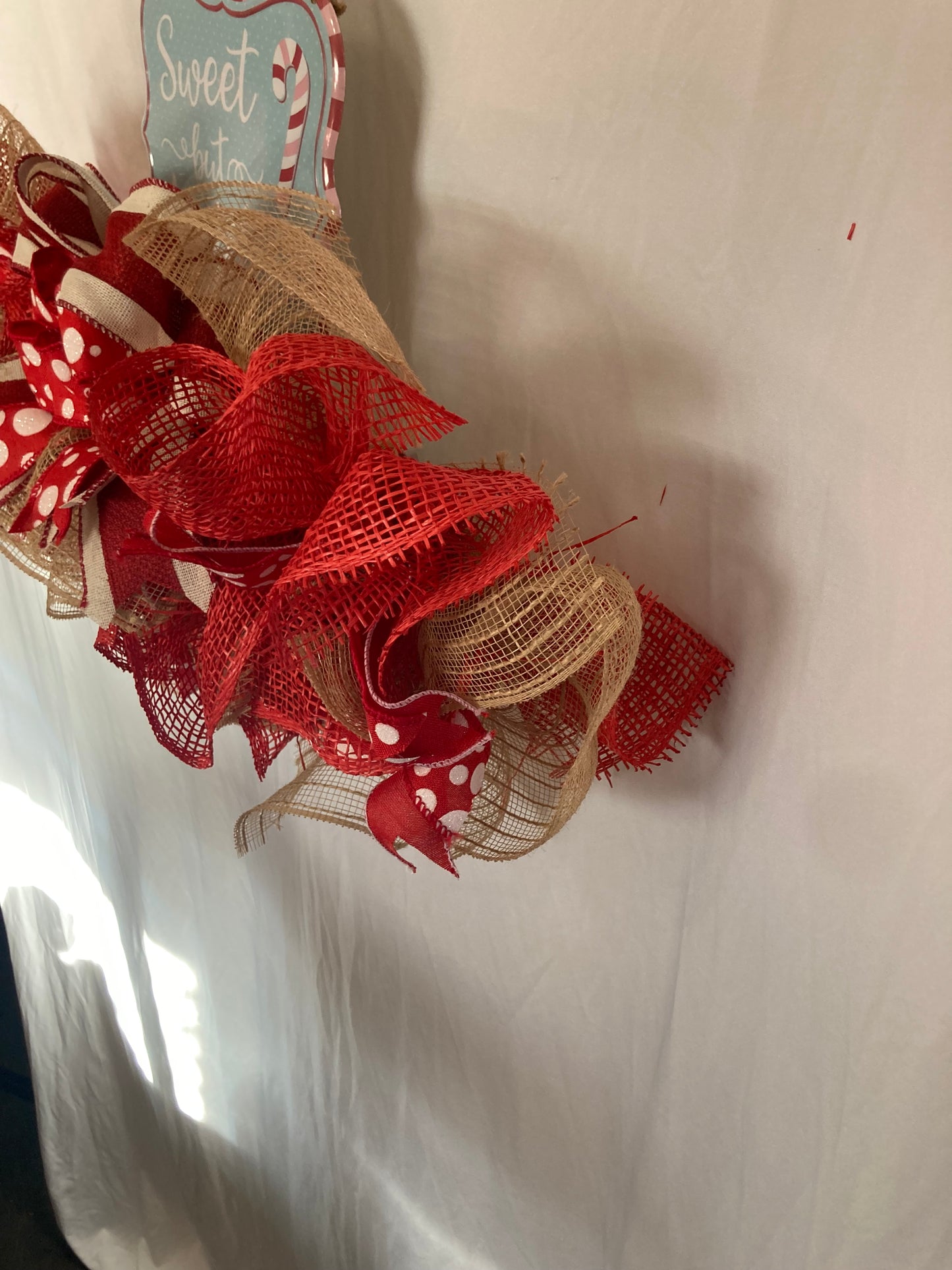 Christmas Door Wreath Christmas door hanger