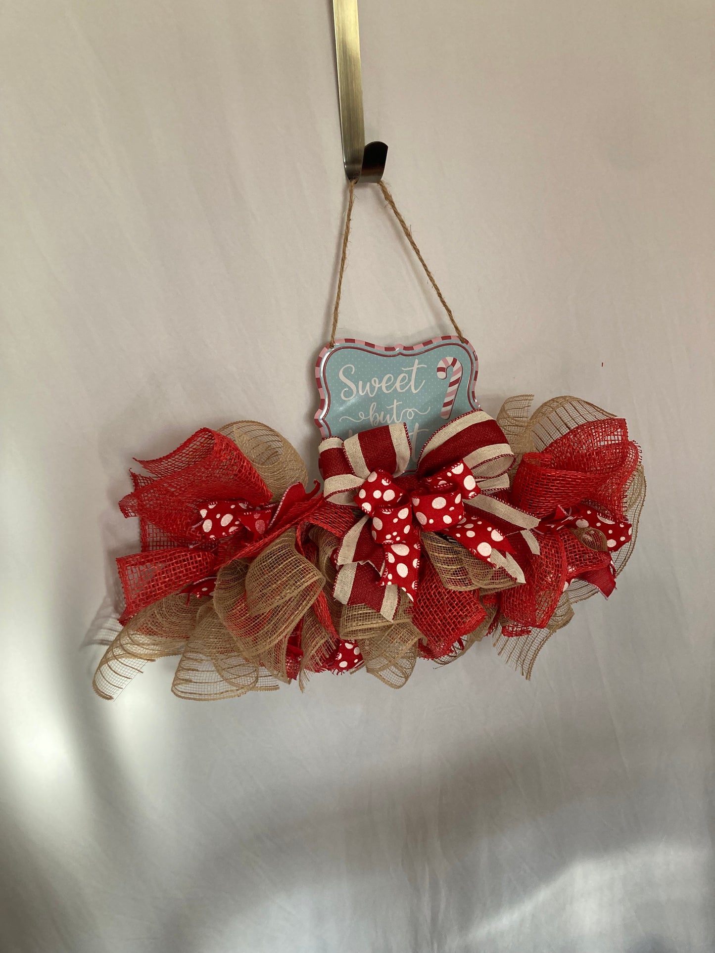 Christmas Door Wreath Christmas door hanger