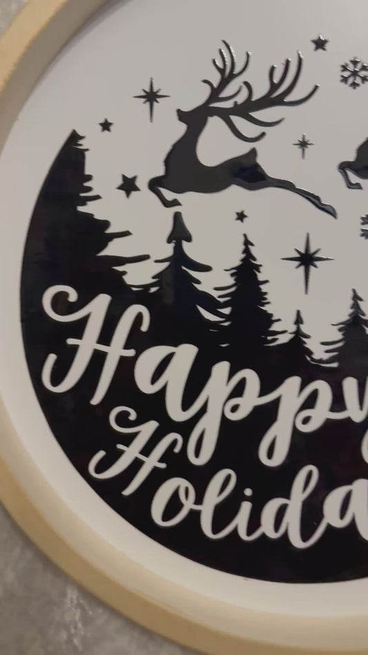Door Sign Door Hanger Christmas Decorations